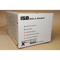 REGULADOR ELECRONICO SOLA BASIC ISB XELLENCE 4000VA 120V +/-5%, - Garantía: 2 AÑOS -