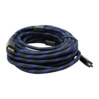 CABLE HDMI GHIA 5 MTS REFORZADO PARA USO RUDO COBRE 4K A 60HZ ETHERNET BOLSA, - Garantía: 1 AÑO -