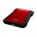 CARCASA ADATA EX500 XPG PARA DISCOS DUROS / SSD 2.5 PULGADAS 7MM / 9.5MM SATA3 / USB3.2 ROJO CASE PC (AEX500U3-CRD) - Garantía: 1 AÑO -